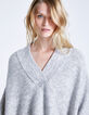 Poncho punto tricot-4