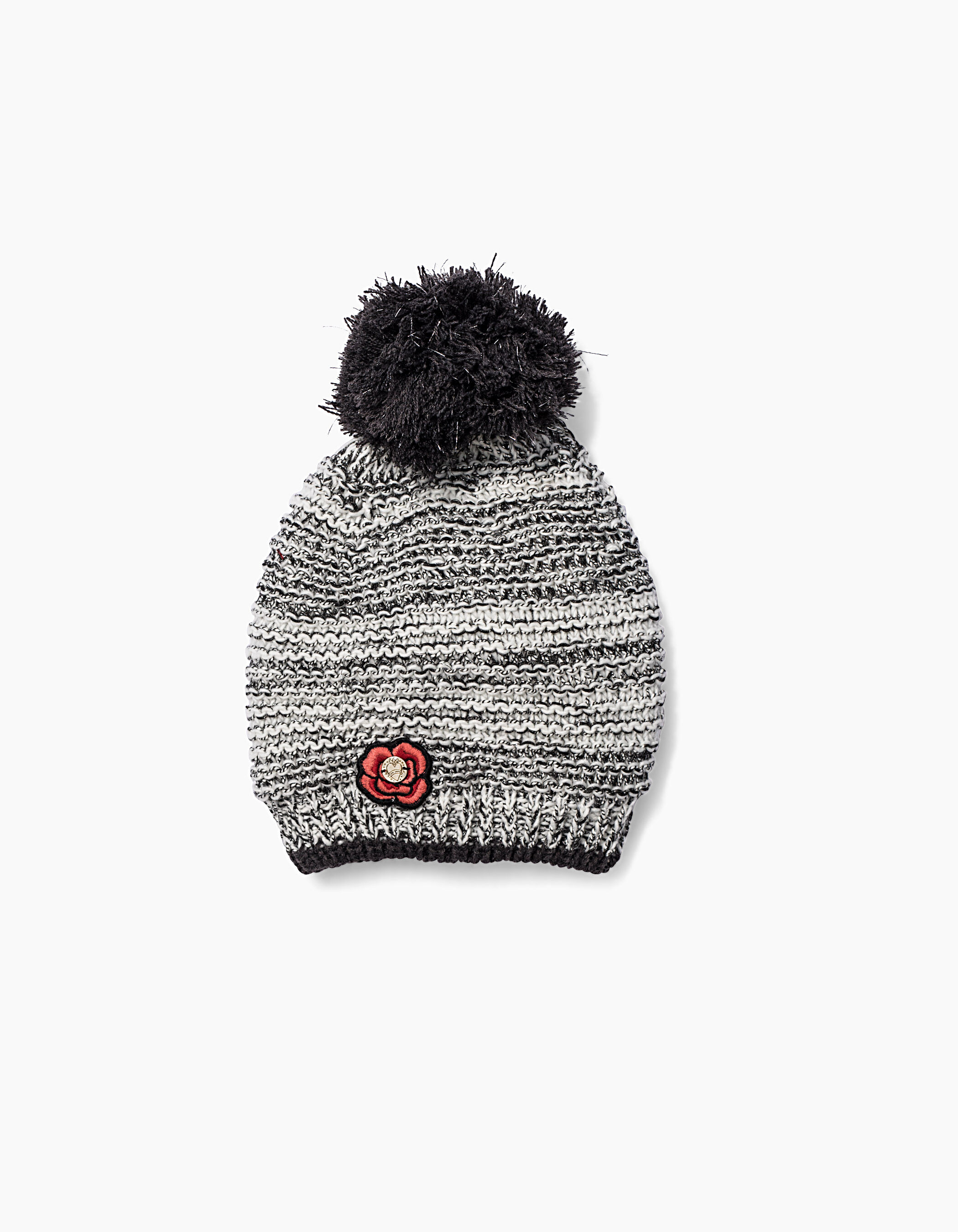 Girls grey beanie IKKS