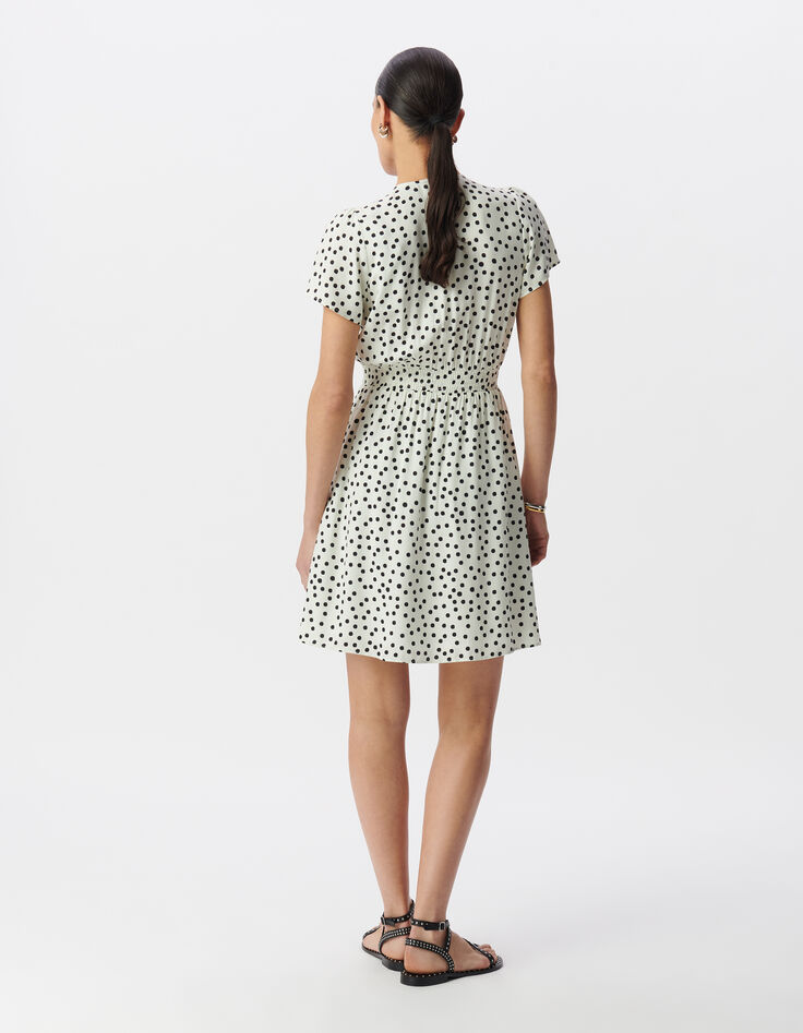 Vestido blanco lunares mujer-2