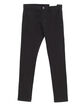 Men's black tapered jeans-7
