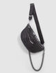 THE 1. belt bag grey quilted leather Women-3