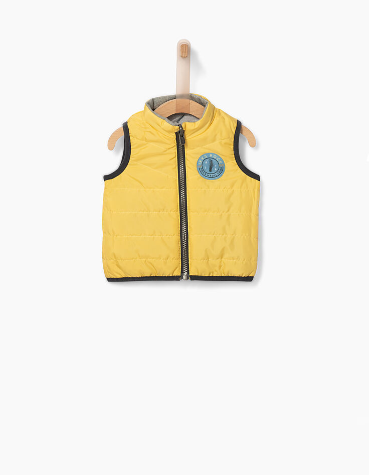 Baby boys' reversible sleeveless jacket -2
