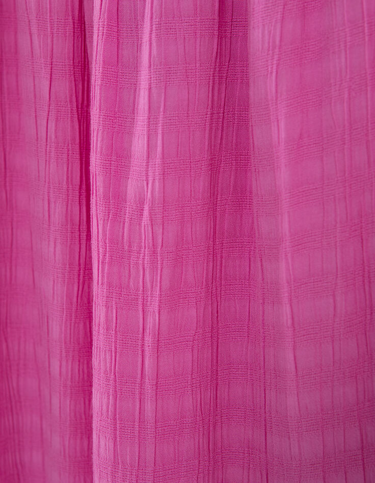 Robe dos-nu rose fille-7
