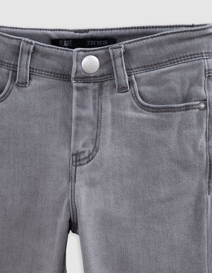 FLARE jeans grey Waterless for girl-4