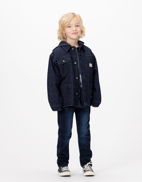 Veste en jean brut esprit worker garçon - IKKS