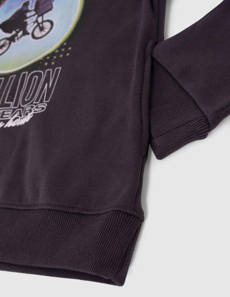 Boys’ grey hoodie with ET the Extra-Terrestrial image-6