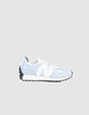 Girls' NEW BALANCE 327 blue trainers-1