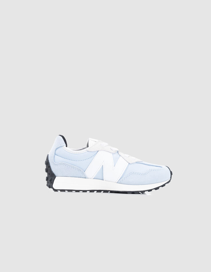 Girls' NEW BALANCE 327 blue trainers-1