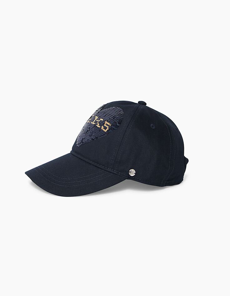 Casquette marine fille-1