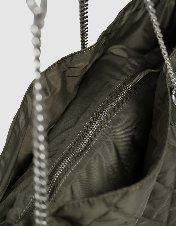 Bag 1440 khaki rhombus quilting Size XL Woman