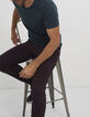 Pruimkleurige herenjeans-3