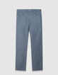 Graublaue TAPERED-Jeans für Herren-5