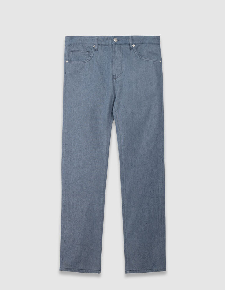 Graublaue TAPERED-Jeans für Herren-5