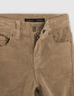 Boys&rsquo; mocha corduroy SLIM trousers-6