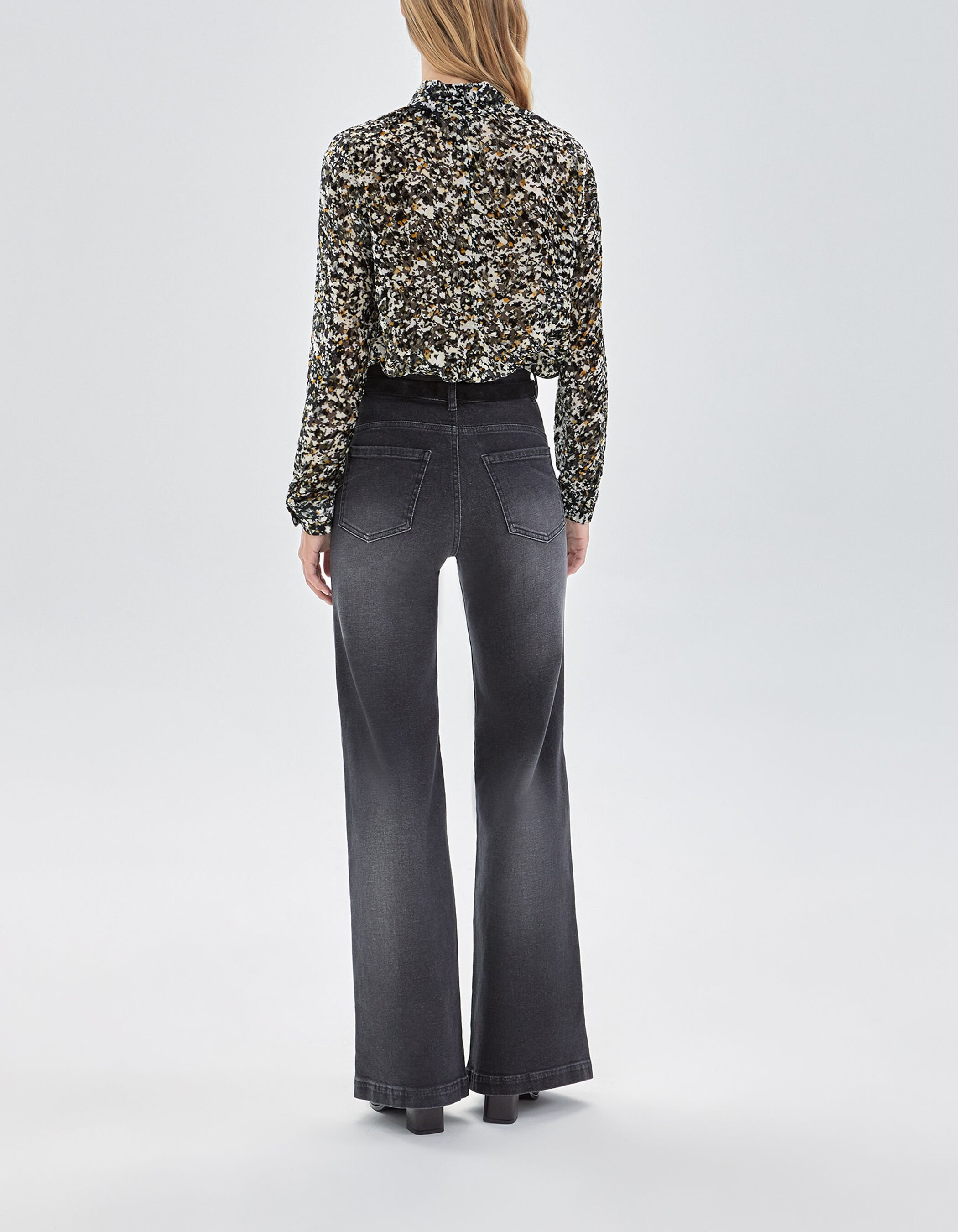 Jean ikks hotsell femme gris