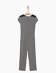 Combinaison-pantalon fluide à imprimé cœurs fille-4