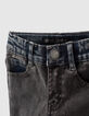 Black Used und blaue Skinny-Jungenjeans -2