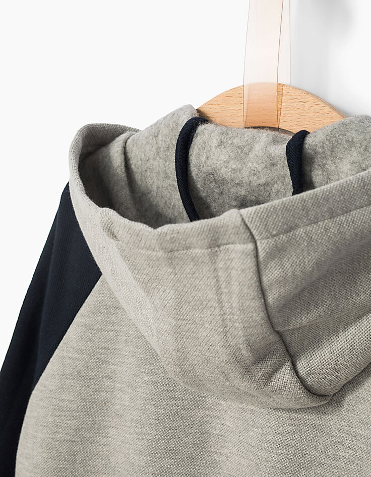 Jungensweatjacke aus Piqué -6 Jungensweatjacke aus Piqué -6