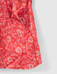 Girls’ red paisley print Lenzing™ Ecovero™ viscose blouse-5