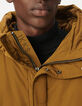 Okerkleurige WATERPROOF donsjas voor heren-4