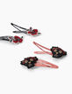 Girls' black hair clips-2