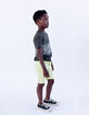 Bermudas anís cintura elástica niño-6