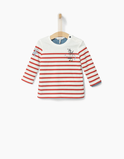 Camiseta reversible bebé niño  - IKKS