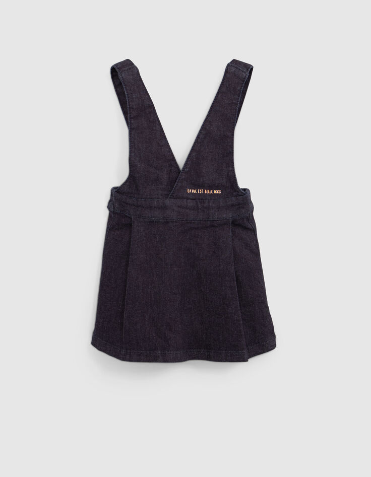 2-in-1-Set für Mädchen mit T-Shirt und Jeanskleid-4