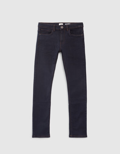 Jean skinny brut Essentiels en coton bio garçon - IKKS