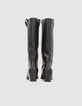 Zwarte laarzen cowboystijl Dames-7