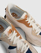 Baskets beiges et marine New Balance 327 Homme-7