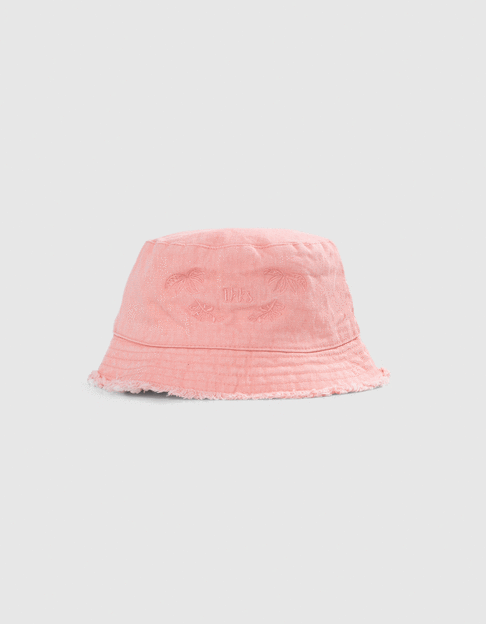 Bob reversible melocotón y crudo niña - IKKS