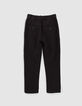 Schwarze Jungen-Chinohose-3