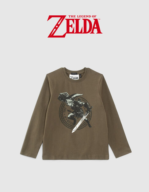 Khaki Jungenshirt THE LEGEND OF ZELDA™ mit Link-Motiv