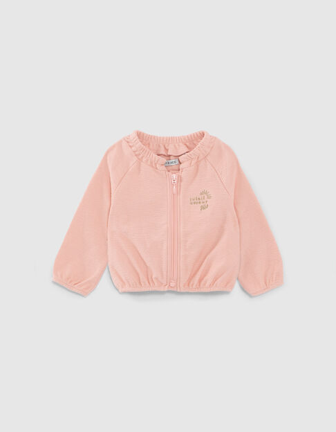 Cardigan Rose Pâle Pour Bébé Fille 6-9 Mois - Primark, Doux Et Pratique Pour La Garde-robe De Bébé