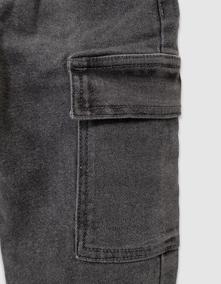 Grijze ballonjeans battlestijl jongens-5