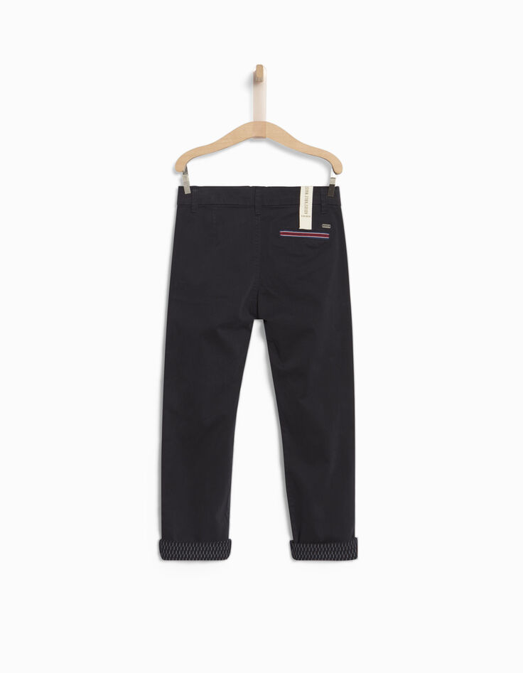 Boys' navy chinos-2 Boys' navy chinos-2