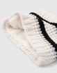 Snood crudo punto l&uacute;rex rayas ni&ntilde;a-5