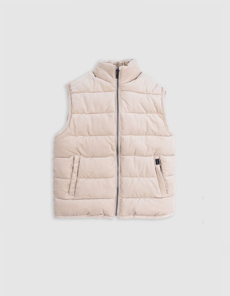 Parka negra 2 en 1 de niño con plumón de terciopelo-3 Parka negra 2 en 1 de niño con plumón de terciopelo-3