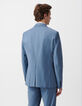Horizontfarbenes Herrensakko TRAVEL SUIT-3