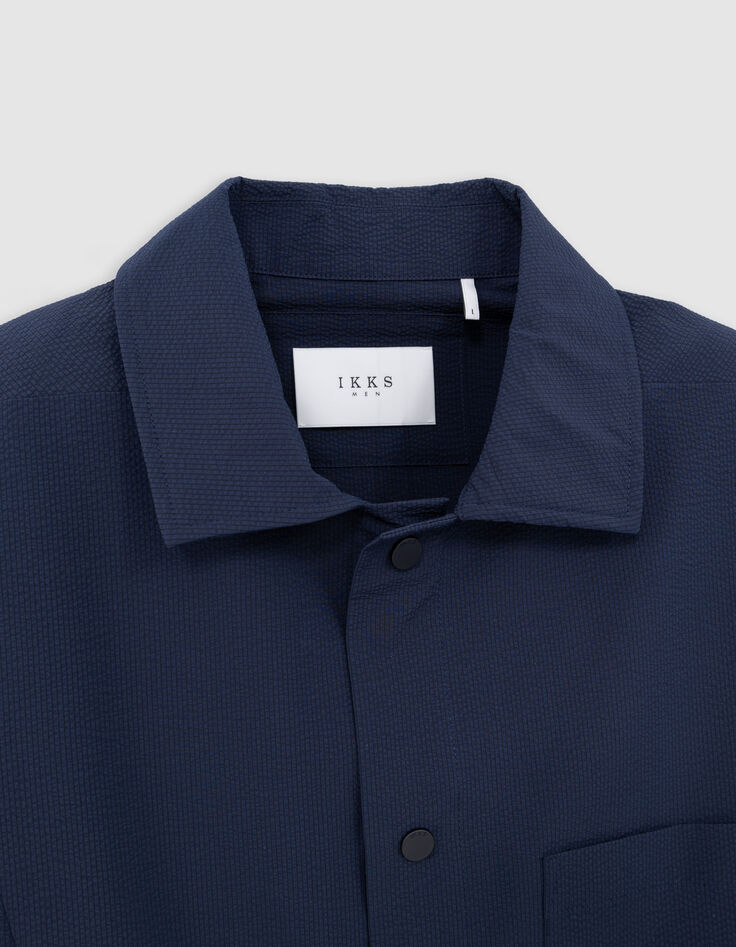 Veste marine seersucker COOLMAX Homme-6