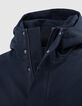 Parka marine en tricotine WATERPROOF Homme-2