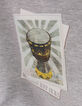 T-shirt gris visuel lenticulaire percussion bébé garçon-8