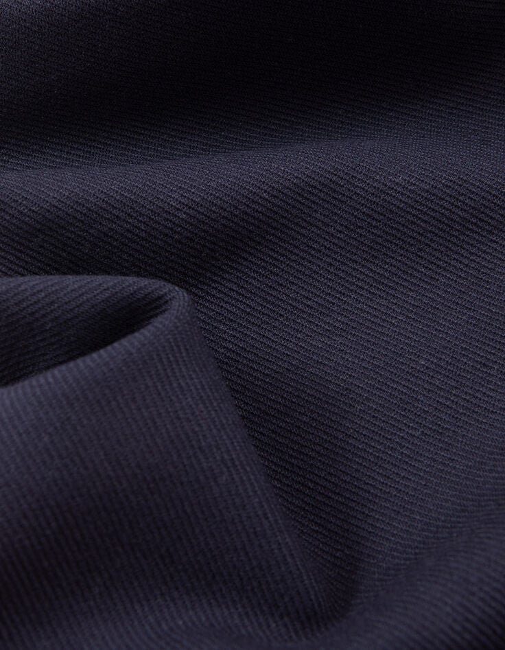Boys’ navy knit trousers-8