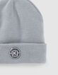 Bonnet ice blue tricot garçon -2