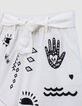 Short blanc imprimé maxi motifs fille-5