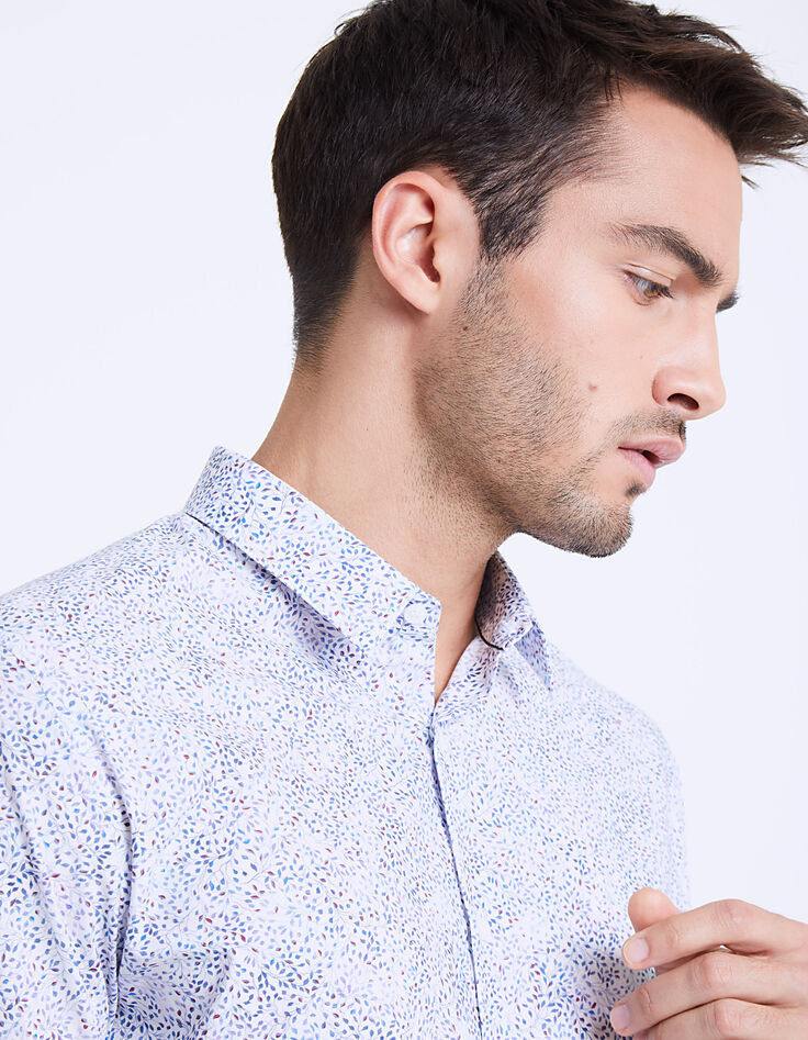 Camisa slim Liberty de hojas shadow Hombre-5