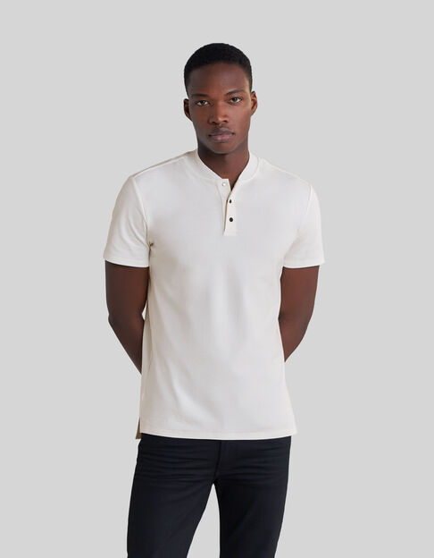 Polo craie ABSOLUTE DRY col teddy Homme - IKKS