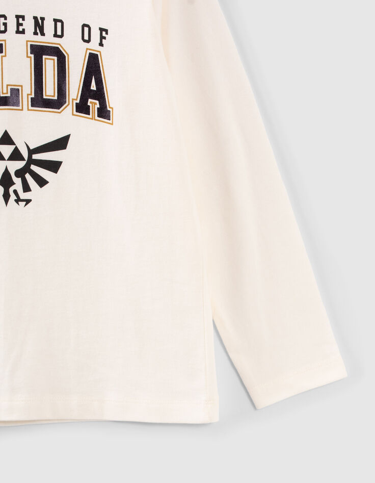 Boys’ ecru THE LEGEND OF ZELDA™ T-shirt with foil detail-4