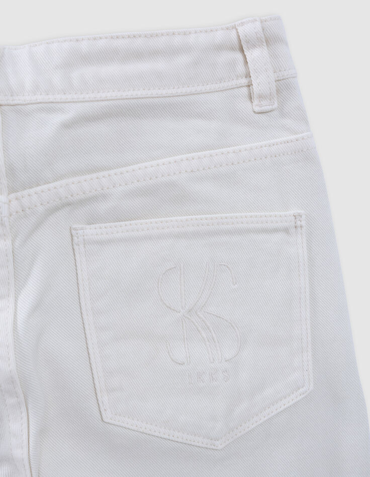 Jean FLARE beige fille-7